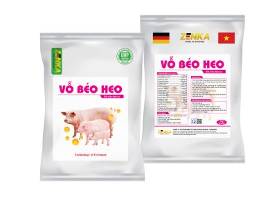VỖ BÉO HEO (Bột trộn thức ăn)